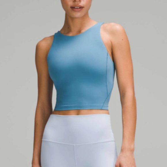 Lululemon Align High-Neck Tank Top Marlin Size 6 - Picture 1 of 2